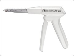 Skin Stapler Proximate Pistol Grip Handle Rotating Head Stainless Steel Staples Wide Staple 35 Staples