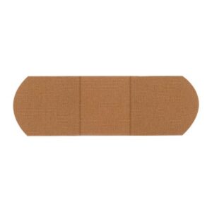 Adhesive Strip American White Cross 1 X 3 Inch Fabric Rectangle Tan Sterile