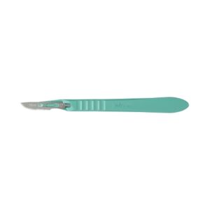 Scalpel Miltex No. 10 Stainless Steel / Plastic Classic Grip Handle Sterile Disposable