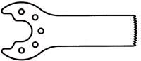 General Purpose Blade Sagittal Saw Blade Small Stainless Steel Sterile