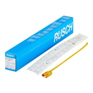 Foley Catheter Rusch PureGold 2-Way Coude Tip 5 cc Balloon 16 Fr. PTFE (Teflon) Coated Latex