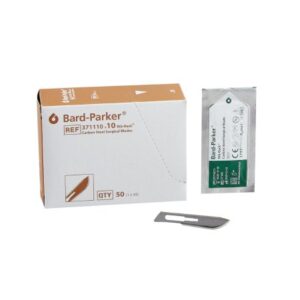 Surgical Blade Bard-Parker Rib-Back Carbon Steel No. 10 Sterile