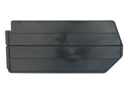 Bin Divider AkroBins 12 Inch Black Polypropylene