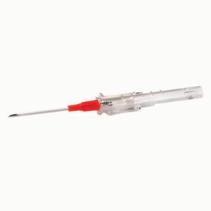 Peripheral IV Catheter Protectiv 14 Gauge 1-1/4 Inch FEP Polymer Straight Hub Non Blood Control Sliding Safety