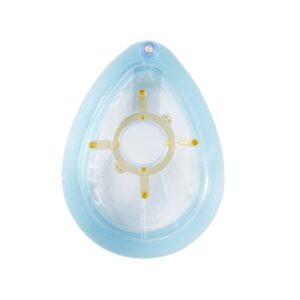 Anesthesia Mask Ambu King Elongated Style Adult Size 5 Hook Ring