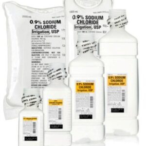 Irrigation Solution 0.9% Sodium Chloride, Preservative Free Not for Injection Flexible Bag 3,000 mL