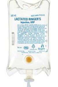 Lactated Ringer’s Solution IV Solution 500 mL