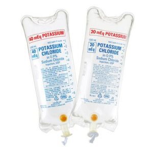Potassium Chloride / Sodium Chloride 0.9% 20 mEq / 1,000 mL IV Solution 1,000 mL