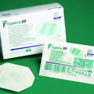 Transparent Film Dressing 3M Tegaderm HP 4 X 4-3/4 Inch Frame Style Delivery Rectangle Sterile