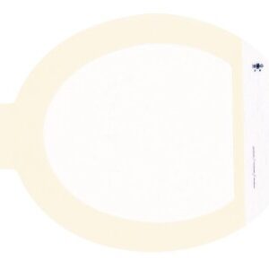 Transparent Film Dressing 3M Tegaderm HP 4 X 4-1/2 Inch Frame Style Delivery Oval Sterile