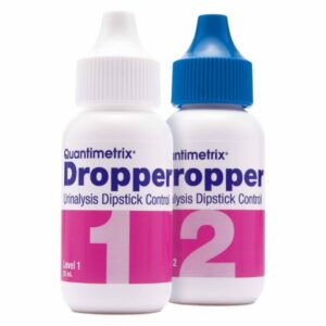 Urine Chemistry Control Set Dropper Urinalysis Dipstick Testing 2 Levels 4 X 25 mL