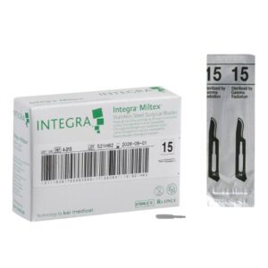 Surgical Blade Miltex Stainless Steel No. 15 Sterile
