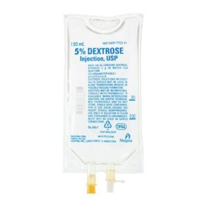 Dextrose / Water, Preservative Free 5% IV Solution 150 mL
