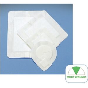 Composite Dressing Covaderm Plus 2 X 2 Inch Square Sterile Film Backing