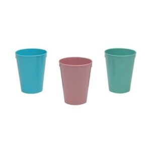 Tumbler Medegen 9 oz. Dusty Rose Plastic Disposable