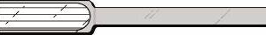 Identification Wristband Soft-Lock Sealident Write On Band Adhesive Closure Without Legend