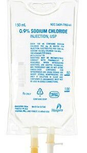 Sodium Chloride, Preservative Free 0.9% IV Solution 150 mL