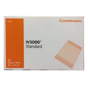 Catheter Securement Dressing IV3000 Film 4 X 5 Inch Sterile