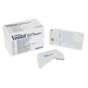 Wound Stapler Weck Visistat Squeeze Handle Stainless Steel Staples Wide Staple 35 Staples