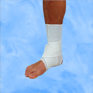 Ankle Wrap DeRoyal Large Hook and Loop Closure / Figure-8 Strap Foot