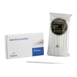 Ear Curette FlexLoop 6 Inch Length Round Handle 4 mm Tip Curved Flexible Oval Loop Tip