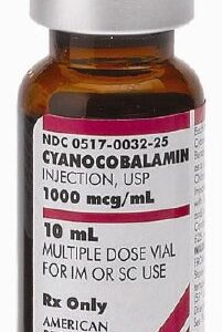 Cyanocobalamin 1,000 mcg / mL Injection 10 mL