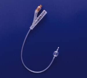 Foley Catheter Silkomed 2-Way Standard Tip 3 cc Balloon 10 Fr. Silicone