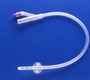 Foley Catheter Rusch 2-Way Standard Tip 30 cc Balloon 18 Fr. Silicone