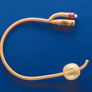 Foley Catheter Rusch PureGold 2-Way Coude Tip 30 cc Balloon 18 Fr. Latex