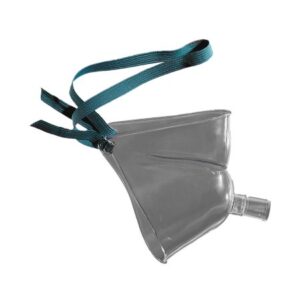 Oxygen Face Tent AirLife Face Tent Style Adult One Size Fits Most Adjustable Head Strap