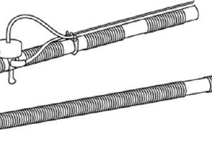 AirLife Ventilator Circuit Corrugated Tube 60 Inch Tube Single Limb Adult Without Breathing Bag Single Patient Use