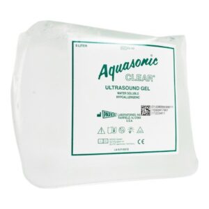 Ultrasound Gel Aquasonic Clear High Viscosity 5 Liter Jug NonSterile