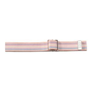 Gait Belt Posey 54 Inch Length Pastel Stripe Cotton