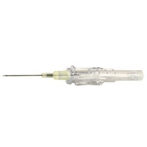 Peripheral IV Catheter Protectiv Plus 24 Gauge 3/4 Inch Polyurethane Straight Hub Non Blood Control Sliding Safety