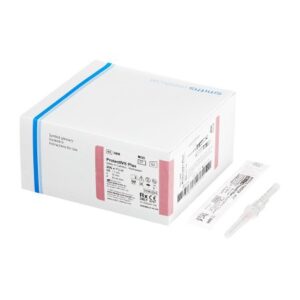 Peripheral IV Catheter Protectiv Plus 20 Gauge 1-1/4 Inch Polyurethane Straight Hub Non Blood Control Sliding Safety