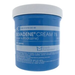 Silvadene Silver Sulfadiazine 1% Topical Cream 400 Gram