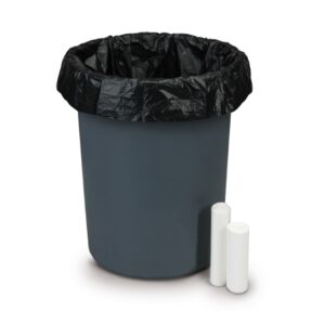 Trash Bag 30 gal. Natural HDPE 10 Mic. 30 X 37 Inch Star Seal Bottom Coreless Roll