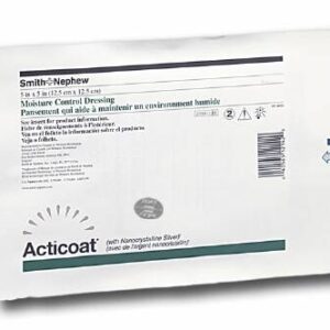 Silver Barrier Dressing Acticoat 7 6 X 6 Inch Square Sterile