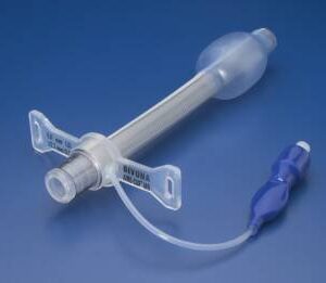 Cuffed Tracheostomy Tube Bivona Mid-Range Aire-Cuf Hyperflex Extra Length Flexible IC Size 6.0 Adult