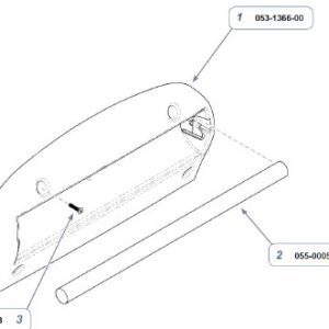 Paper Dowel Midmark and Ritter Soft Touch Tops 100, 104, 404, 203, 95, 222, and 223