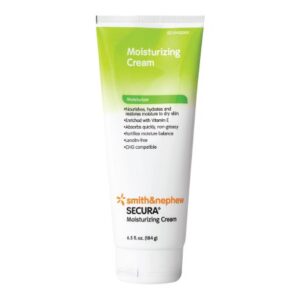 Hand and Body Moisturizer Secura 6.5 oz. Tube Unscented Cream
