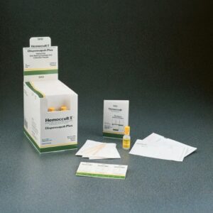 Cancer Screening Patient Sample Collection and Screening Kit Hemoccult II Dispensapak Fecal Occult Blood Test (FOBT) 50 Tests CLIA Waived