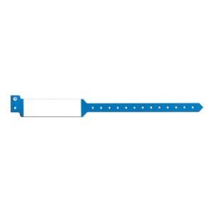 Identification Wristband Sentry SuperBand Write On Band Permanent Snap Without Legend