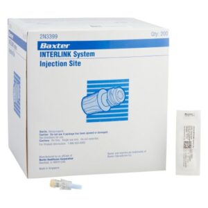 Needleless Connector Interlink Negative Displacement