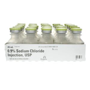 Sodium Chloride, Preservative Free 0.9% Solution 20 mL