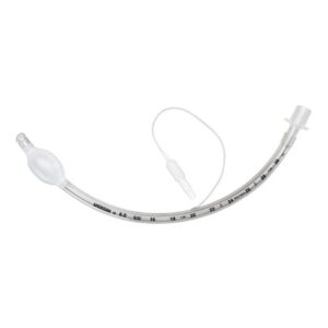 Cuffed Endotracheal Tube Sheridan CF 221 mm Length Curved 4.5 mm Pediatric Murphy Eye