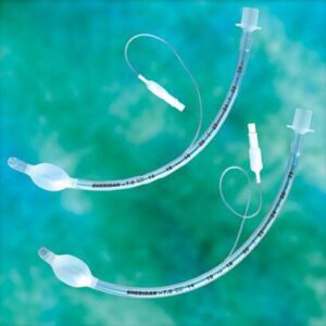 Cuffed Endotracheal Tube Sheridan CF 241 mm Length Curved 5.0 mm Pediatric Murphy Eye