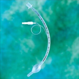Cuffed Endotracheal Tube Sheridan HVT 271 mm Length Curved 5.5 mm Pediatric Murphy Eye
