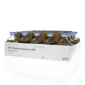 Dextrose / Water, Preservative Free 50% IV Solution 50 mL