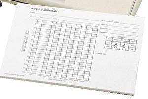 Audiogram Pad 50 Sheet For use with Audiometer